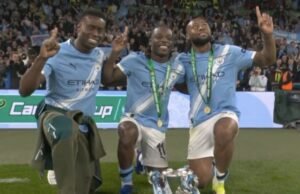 Marc Guehi menyangkal medali Piala Carabao Man City setelah dilarang untuk kemenangan Arsenal | Sepak Bola | olahraga