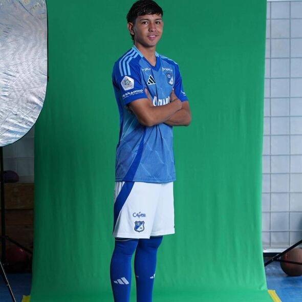 Santiago Castrillon bersama Millonarios.