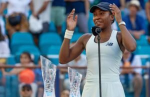 Coco Gauff berbagi momen pribadi dengan staf Miami Open yang melanggar aturan turnamen | Tenis | olahraga