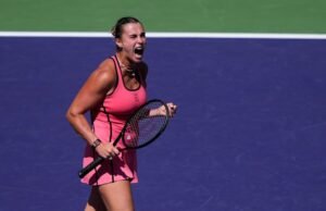 Petenis peringkat 1 dunia Aryna Sabalenka mengalahkan Elena Rybakina untuk merebut gelar pertamanya di Indian Wells