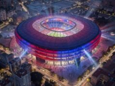 Barcelona tidak menutup kemungkinan kembalinya Montjuic saat instalasi Spotify Camp Nou Rood