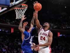 Nomor 13 St. John’s kembali dalam perebutan gelar Big East setelah menang 78-68 atas Seton Hall di MSG