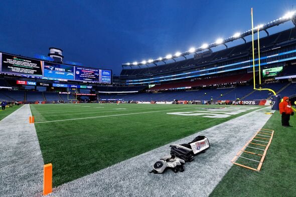 Pemandangan umum Stadion Gillette