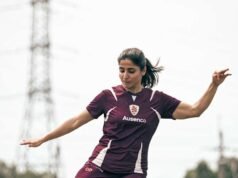 Para pemain sepak bola Iran yang mendapat suaka di Australia digambarkan sedang berlatih di Brisbane