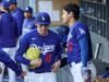 Pitcher Dodgers Roki Sasaki kembali mendapat masalah di laga pembuka eksibisi melawan Angels