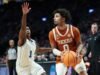 Vokietaitis memiliki 23 gol saat unggulan No. 11 Texas mengalahkan Dybantsa dan unggulan No. 6 BYU 79-71 di March Madness