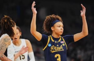 Hannah Hidalgo dari Notre Dame memecahkan rekor mencuri satu musim NCAA dalam pertandingan March Madness