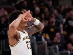 Yaxel Lendeborg berperan sebagai unggulan teratas Michigan mengalahkan Alabama 90-77 di Sweet 16