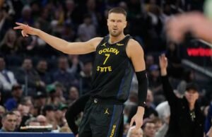 Center Warriors Porzingis melewatkan pertandingan kelima berturut-turut karena sakit, pelatih Steve Kerr menyebutnya “misterius”