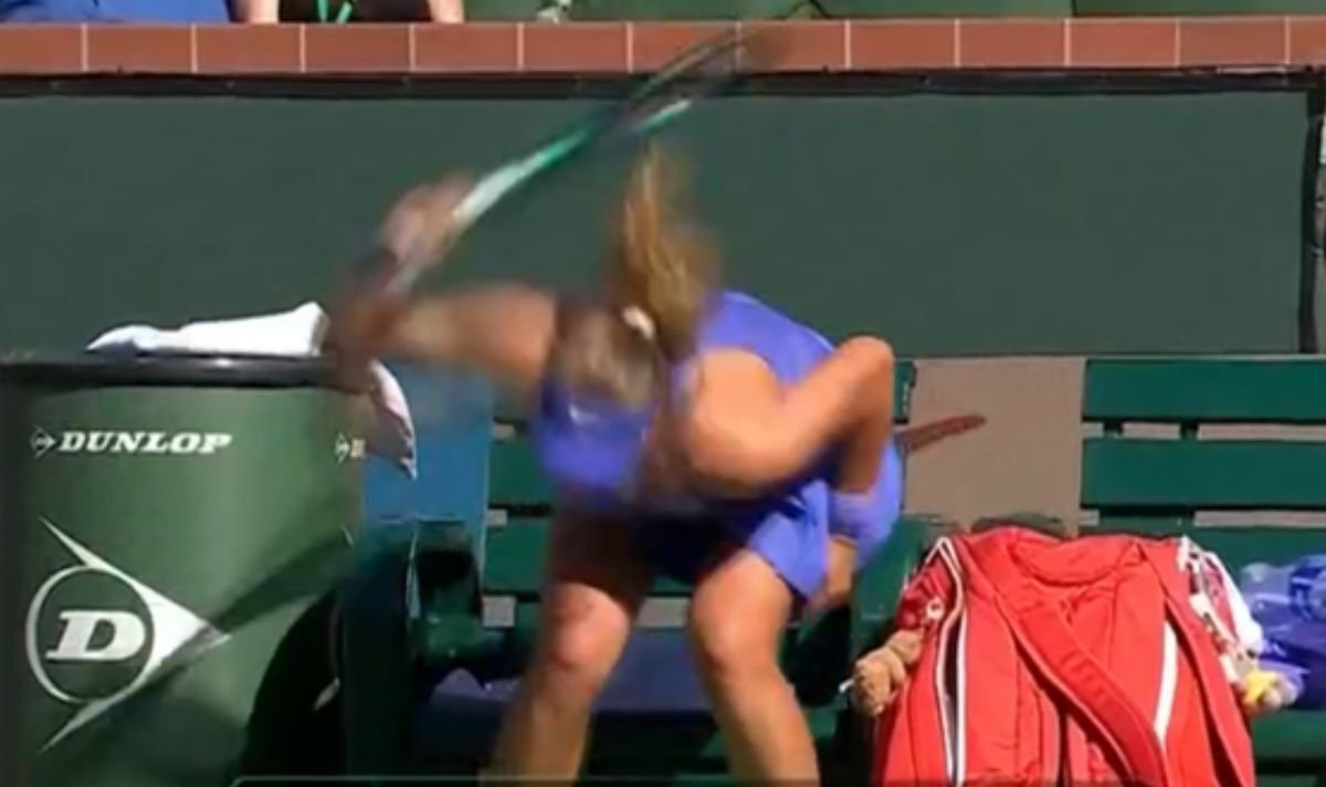 Raket Mirra Andreeva menghancurkan Indian Wells