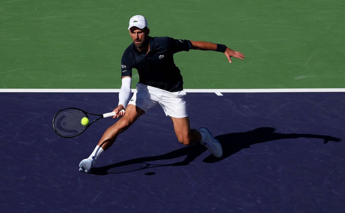 Novak Djokovic Indian Wells BNP Paribas Terbuka 2026 – Hari ke-4