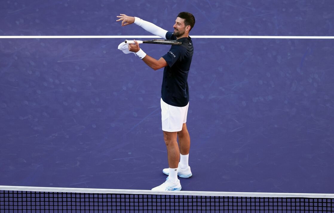 Novak Djokovic Indian Wells BNP Paribas Terbuka 2026 – Hari ke-4