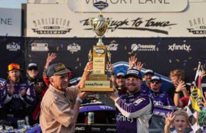 Tim pembangkit tenaga listrik NASCAR yang baru muncul, Denny Hamlin dan Michael Jordan, hanya membutuhkan keajaiban jalur pendek