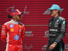 George Russell dari Mercedes memenangkan Sprint GP China, melanjutkan dominasinya di awal musim