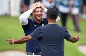 DeChambeau mengalahkan wildcard LIV Richard T. Lee dalam playoff di Singapura