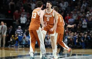 Texas maju dari First Four ke Sweet 16, mengalahkan Gonzaga 74-68 di March Madness