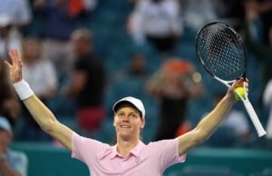 Sinner mengikuti keunggulan Sabalenka dengan “Sunshine Double” dan mengalahkan Lehecka di final Miami Open