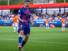 Pemain lokal berusia 21 tahun asal Barcelona itu pindah ke klub divisi dua Spanyol