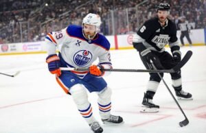 Leon Draisaitl dari Oilers absen selama sisa musim reguler karena cedera