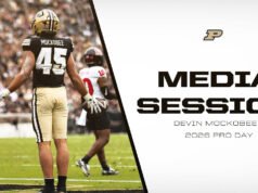 Sesi Media Hari Pro Devin Mockobee | Pembuat Boiler Purdue Football-Purdue