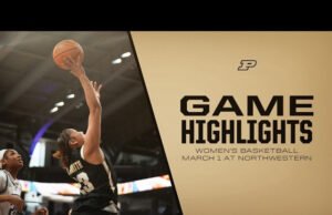 Boiler mengamankan tempat di turnamen Sepuluh Besar dengan kemenangan tandang di Northwestern – Purdue Boilermakers