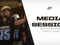 Sesi media Ryan Browne | Pembuat Boiler Purdue Football-Purdue