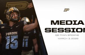 Sesi media Ryan Browne | Pembuat Boiler Purdue Football-Purdue