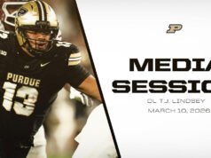 Sesi media DL TJ Lindsey | Pembuat Boiler Purdue Football-Purdue