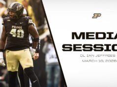 Sesi media DL Ian Jeffries | Pembuat Boiler Purdue Football-Purdue