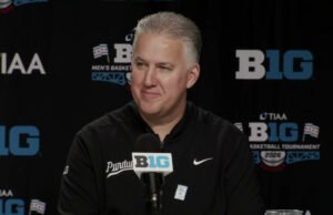 Konferensi Pers Purdue – Putaran ke-3 Turnamen Sepuluh Besar – Pembuat Boiler Purdue