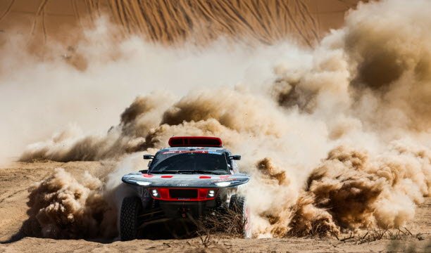 Audi juga menang di Dakar. Foto Audi.