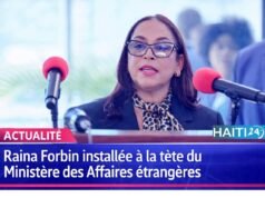 Raina Forbin dilantik sebagai Kepala Kementerian Luar Negeri Berita terbaru dari Haiti: politik, keamanan, ekonomi, budaya.