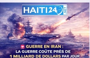 Perang di Iran: Perang ini merugikan Amerika Serikat hampir 1 miliar dolar per hari. Berita terbaru dari Haiti: politik, keamanan, ekonomi, budaya.