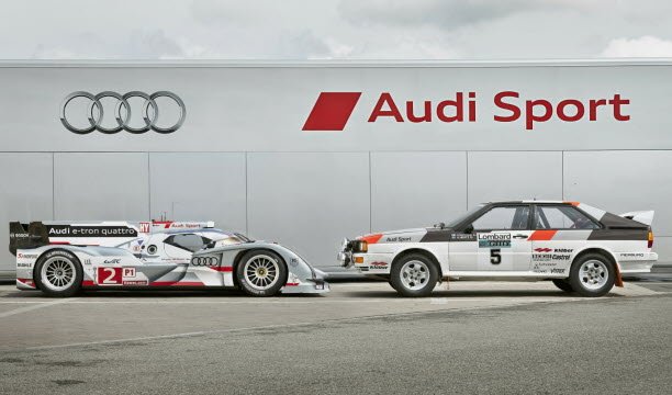 Dari reli hingga Le Mans, Quattro telah memenangkan semuanya. Foto Audi