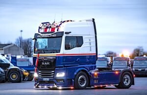 MAN TGX berpartisipasi dalam Porsche Carrera Cup Prancis