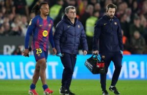 Barcelona mengalami pukulan cedera ganda melawan Atlético Madrid dan diperkirakan akan melewatkan lima pertandingan
