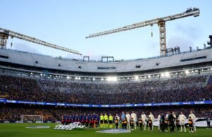 Proyek Spotify Camp Nou Barcelona sedang memasuki tahap akhir