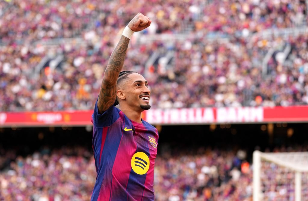 Raphinha, bintang Barcelona