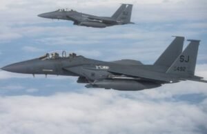 Tiga F-15E Strike Eagle Angkatan Udara AS telah ditembak jatuh oleh tembakan ramah