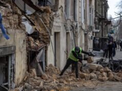 Serangan Rusia membunuh tiga orang di Odessa, serangan Ukraina membunuh satu orang di Rusia