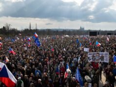Republik Ceko: Ribuan demonstran berkumpul menentang kebijakan Andrej Babis yang pro-Rusia