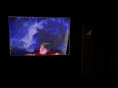 Warna biru peta dunia oleh Zoé Lizot