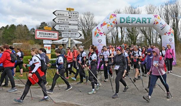 Awal perjalanan Nordik selama Trail des Tranchées tahun lalu. Foto Frédéric Mercenier