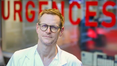 Dokter Mathieu Oberlin, 19 Februari 2026, di Mulhouse. Foto Antonin Utz