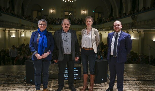 Lubisa Idoux, Patrice Benoit, Noëllie Hestin dan Luigi Penin. Foto Sébastien Rioto