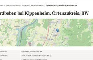 Baden-Württemberg. Bumi berguncang di Ortenau