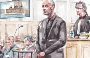 selama persidangan, Christophe Ellul mengakui bahwa “itu hanya anjingnya Curtis”.