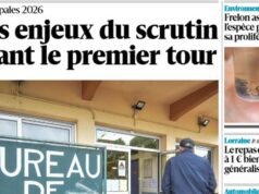 Vosges. Temukan halaman depan surat kabar Anda hari Jumat, 13 Maret