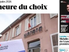 Vosges. Temukan halaman depan surat kabar harian Anda hari Minggu, 15 Maret