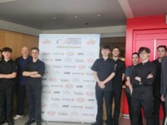 Vosges. Di Gérardmer, sekolah menengah hotel sedang bersiap untuk menjadi tuan rumah final kejuaraan hidangan penutup Prancis